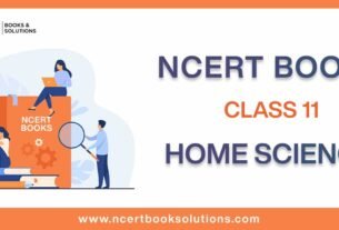 NCERT Book for Class 11 Home Science Download PDF