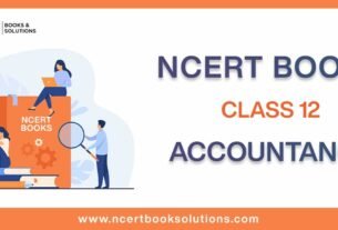 NCERT Book for Class 12 Accountancy PDF Download