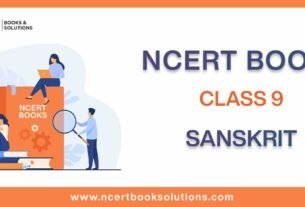 NCERT Book for Class 9 Sanskrit Download PDF