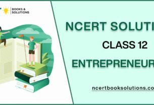 NCERT Solutions For Class 12 Entrepreneurship