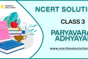 NCERT Solutions For Class 3 Paryavaran Adhyayan