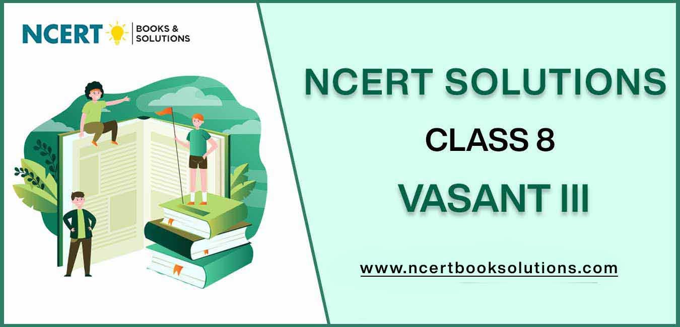 NCERT Solutions For Class 8 Vasant III