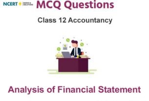 Analysis of Financial Statement Class 12 Accountancy MCQ Questions