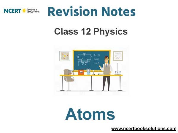 Atoms Class 12 Physics Notes