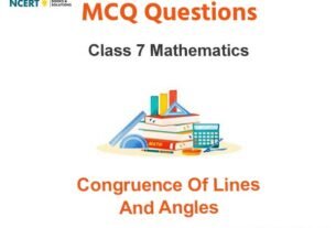MCQs For Class 7 Congruence of Lines and Angles With Answers