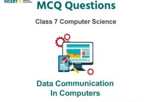 Data Communication in Computers Class 7 Computer Science MCQ Questions