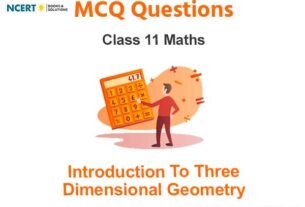 Introduction to Three-Dimensional Geometry Class 11 MCQ Questions