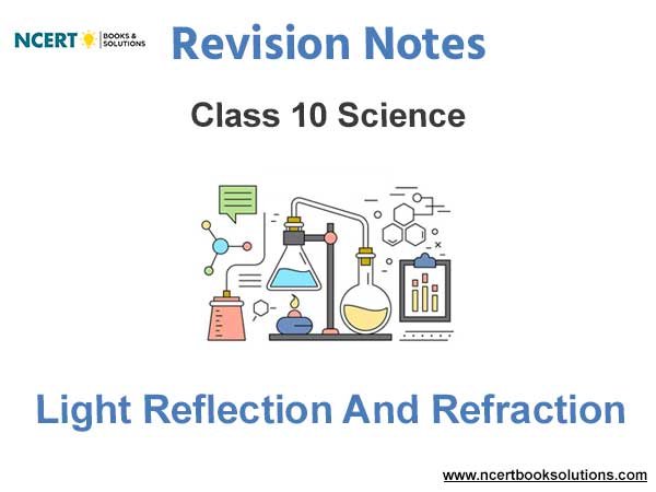 Light Reflection and Refraction Class 10 Notes