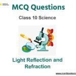 MCQs For NCERT Class 10 Science Chapter 10 Light Reflection and Refraction