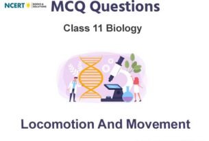Locomotion and Movement Class 11 Biology MCQ Questions