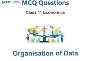Organisation of Data Class 11 MCQ Questions