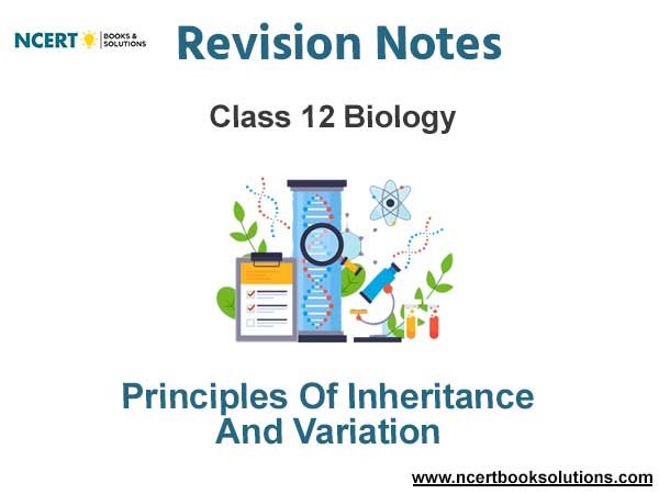 Principles of Inheritance and Variation Class 12 Biology Notes
