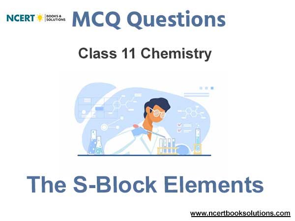 The S-Block Elements Class 11 MCQ Questions