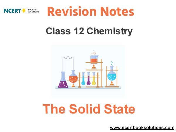 The Solid State Class 12 Notes