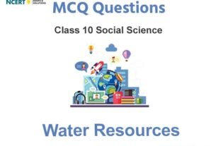 Water Resources Class 10 MCQ Questions