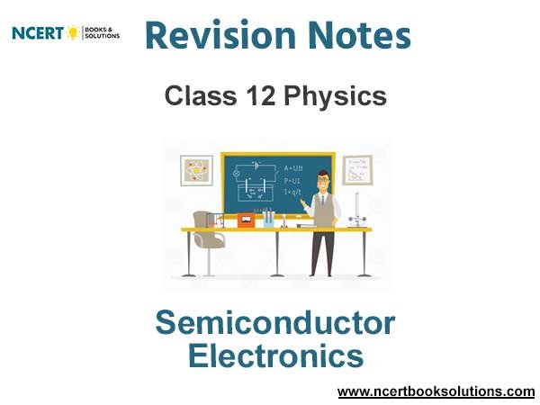 Semiconductor Electronics Class 12 Physics Notes