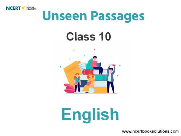 unseen passage for class 10 with answers pdf