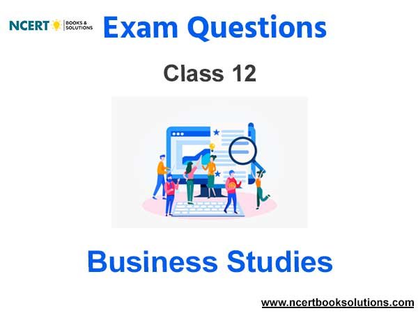 Class 12 Business Studies Important Questions