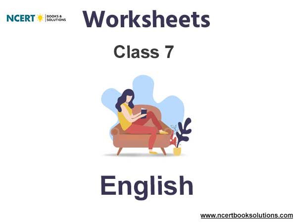Worksheets Class 7 English Pdf Download