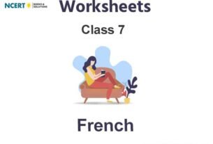 Worksheets Class 7 French Pdf Download