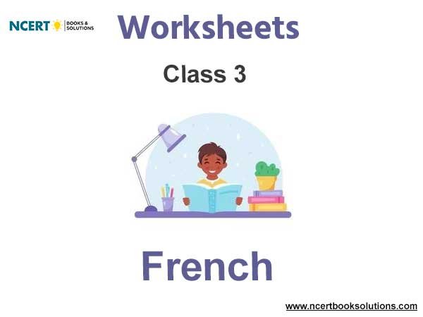 Worksheets Class 3 French Pdf Download