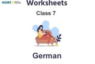 Worksheets Class 7 German Pdf Download