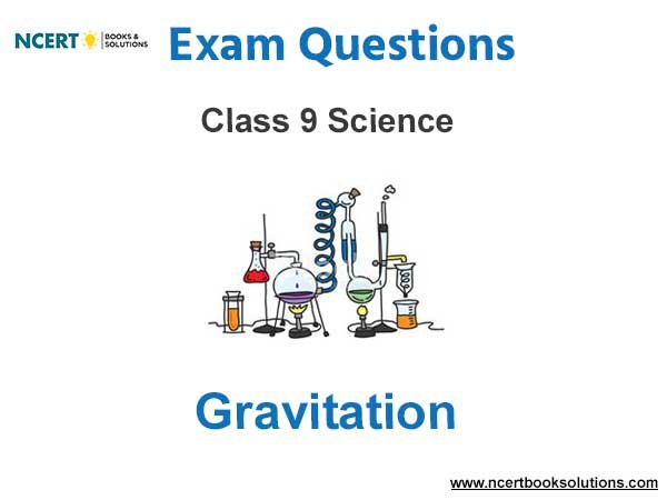 Gravitation Class 9 Science Exam Questions