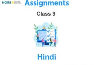 Assignments Class 9 Hindi Pdf Download