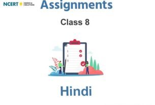 Assignments Class 8 Hindi PDF Download