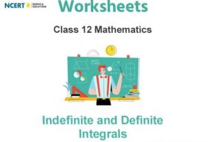 Worksheets Class 12 Mathematics Indefinite and Definite Integrals Pdf Download