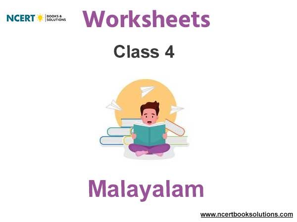 Worksheets Class 4 Malayalam Pdf Download