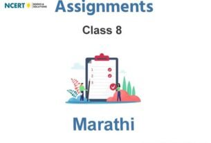 Assignments Class 8 Marathi PDF Download