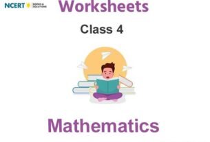 Worksheets Class 4 Mathematics Pdf Download