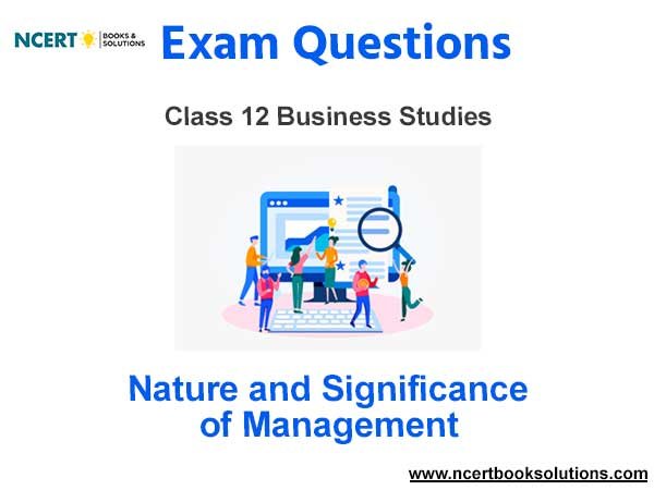 Case Study Chapter 1 Nature and Significance of Management Exam