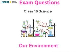 Our Environment Class 10 Science Exam Questions
