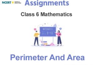 Assignments Class 6 Mathematics Perimeter And Area Pdf Download