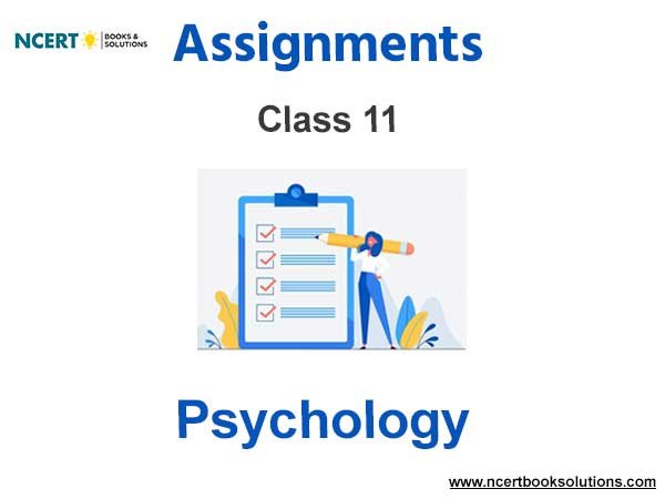 Assignments Class 11 Psychology Pdf Download