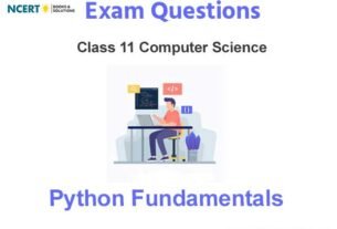 Python Fundamentals Computer Science Exam Questions