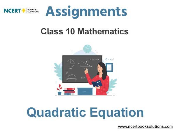 Assignments Class 10 Mathematics Quadratic Equation Pdf Download