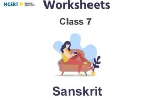 Worksheets Class 7 Sanskrit Pdf Download