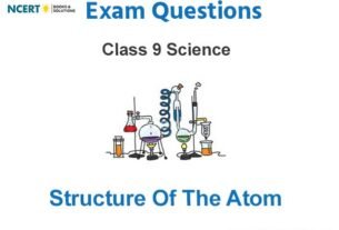 Structure Of The Atom Class 9 Science Exam Questions
