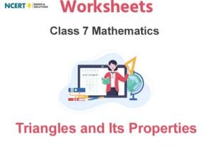 Worksheets Class 7 Mathematics Triangles and Its Properties Pdf Download