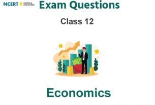 Class 12 Economics Important Questions