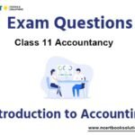 Introduction to Accounting Class 11 Accountancy Exam Questions
