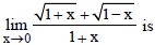 MCQs For NCERT Class 11 Mathematics Chapter 13 Limits and Derivatives