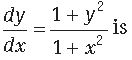 MCQs For NCERT Class 12 Mathematics Chapter 9 Differential Equations