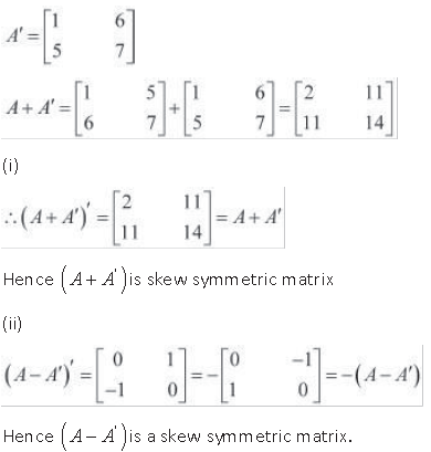 Matrices Class 12 Mathematics Exam Questions