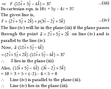 Three Dimensional Geometry Class 12 Mathematics Exam Questions